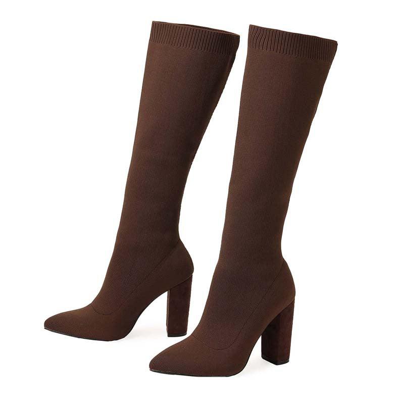 Cheky - Thick High-heeled Thigh Boot Women