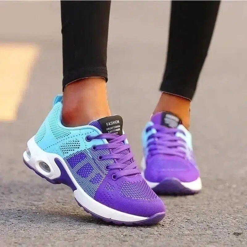 Cheky - Women Running Shoes Breathable Casual Shoes Outdoor Light Weight White Tenis Sports Shoes Casual Walking Sneakers for Wamen