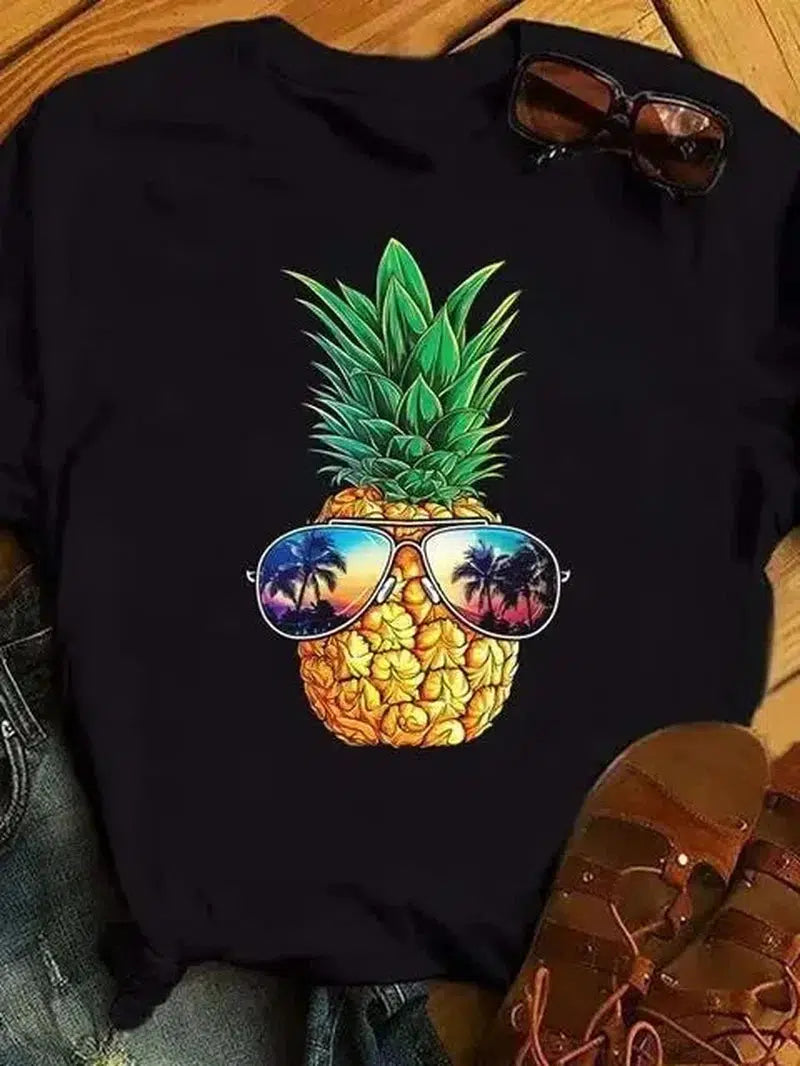 Cheky - Playful Fruit Summer T-Shirt Fun