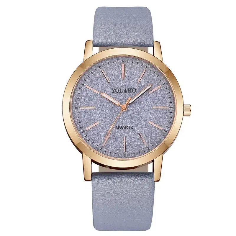 Cheky - Women's Watches Brand Luxury Fashion Ladies Watch Leather Watch Women Female Quartz Wristwatches Montre Femme reloj mujer