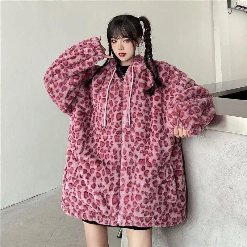 Cheky - Lamb Wool Coat Women Thick Woolen Women