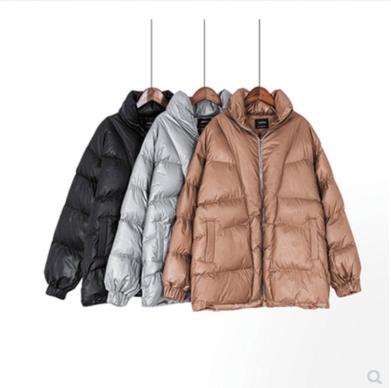 Cheky - Winter Oversized Coat Women Puffer Jacket Thicker